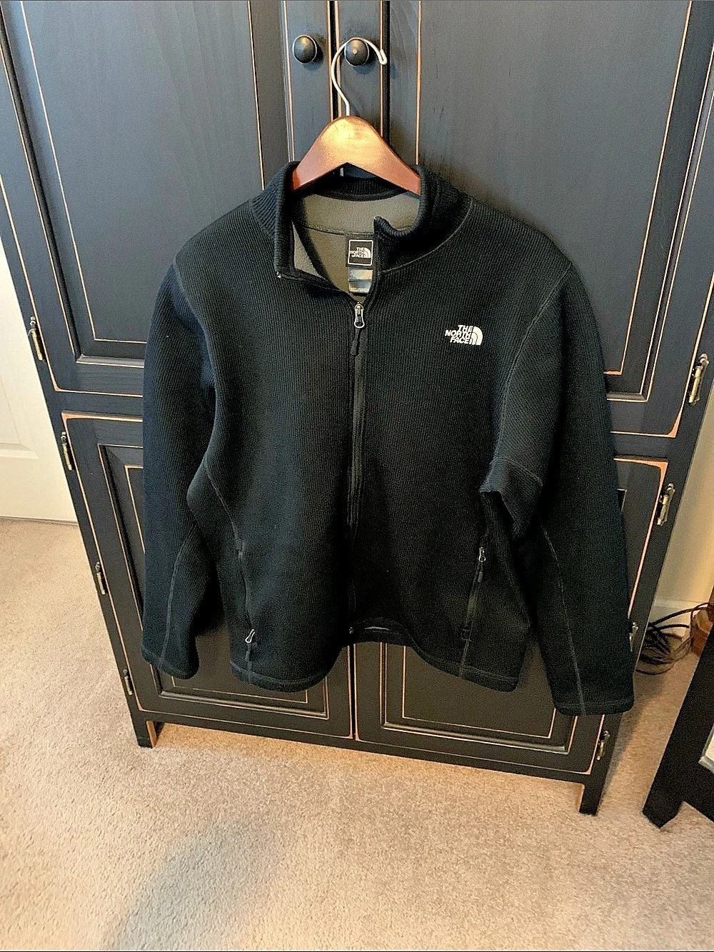 The North Face Black Fleece Jacket Like New